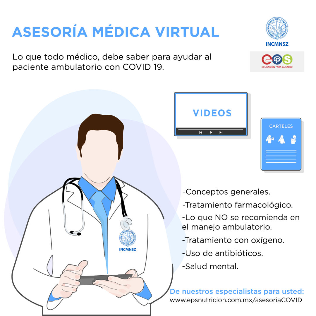 Coronavirus. Asesoría Médica Virtual