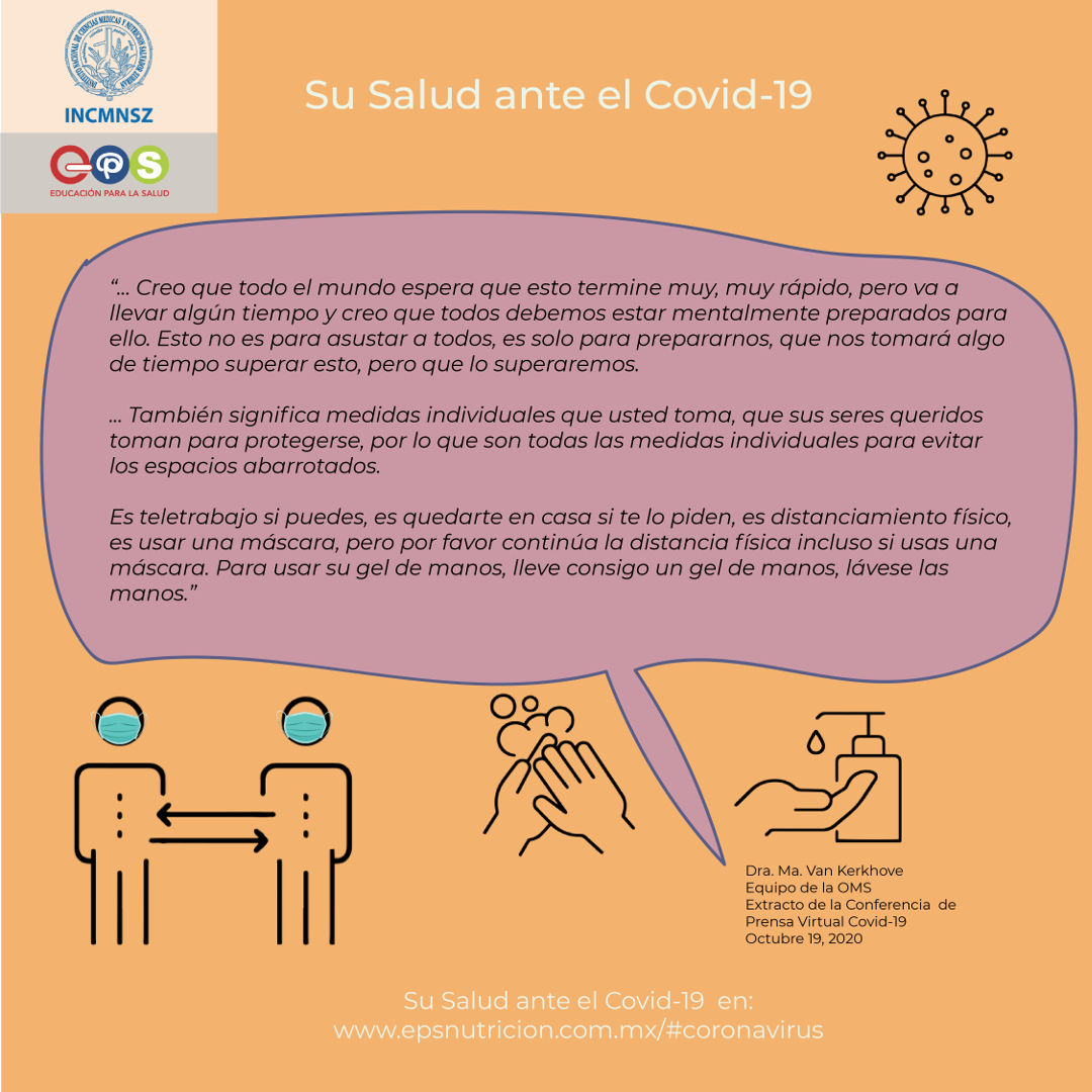 Coronavirus. Conferencia OMS