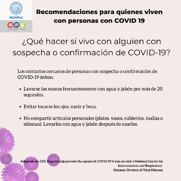 Coronavirus. Contacto cercano 6