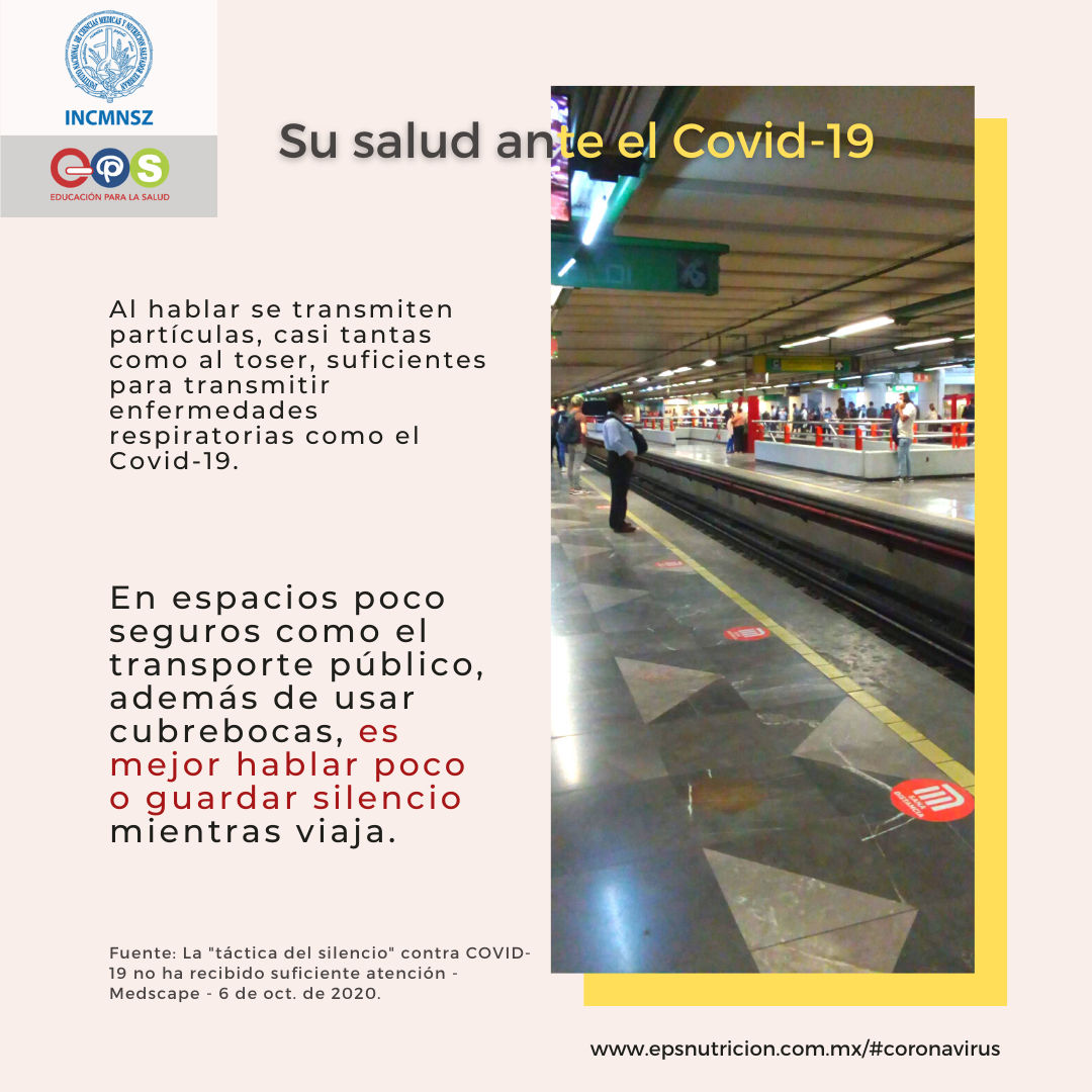 Coronavirus. Guardar silencio