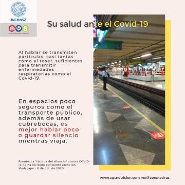 Coronavirus.  Guardar silencio