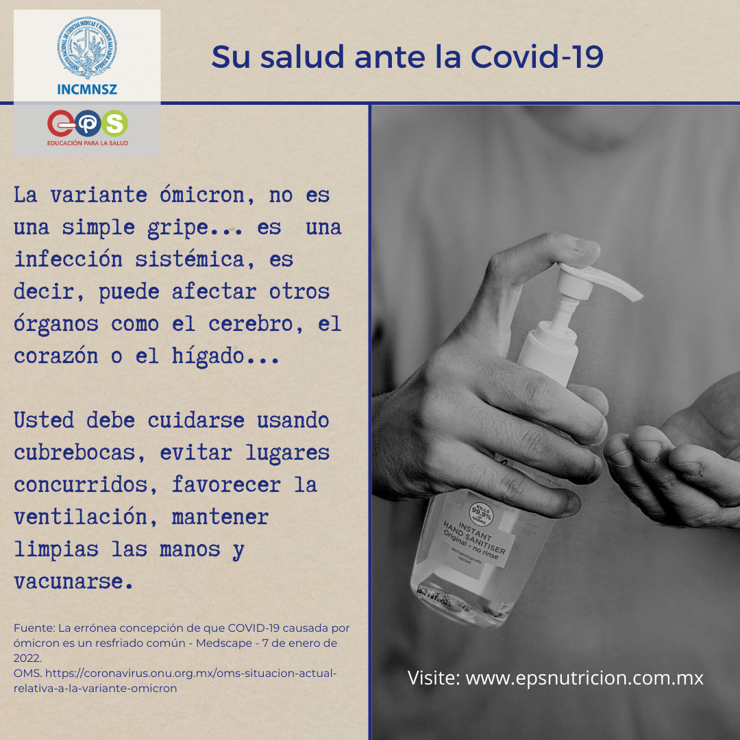 La variante ómicron