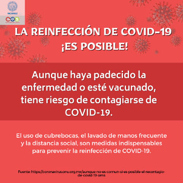Coronavirus. Reinfección COVID-19