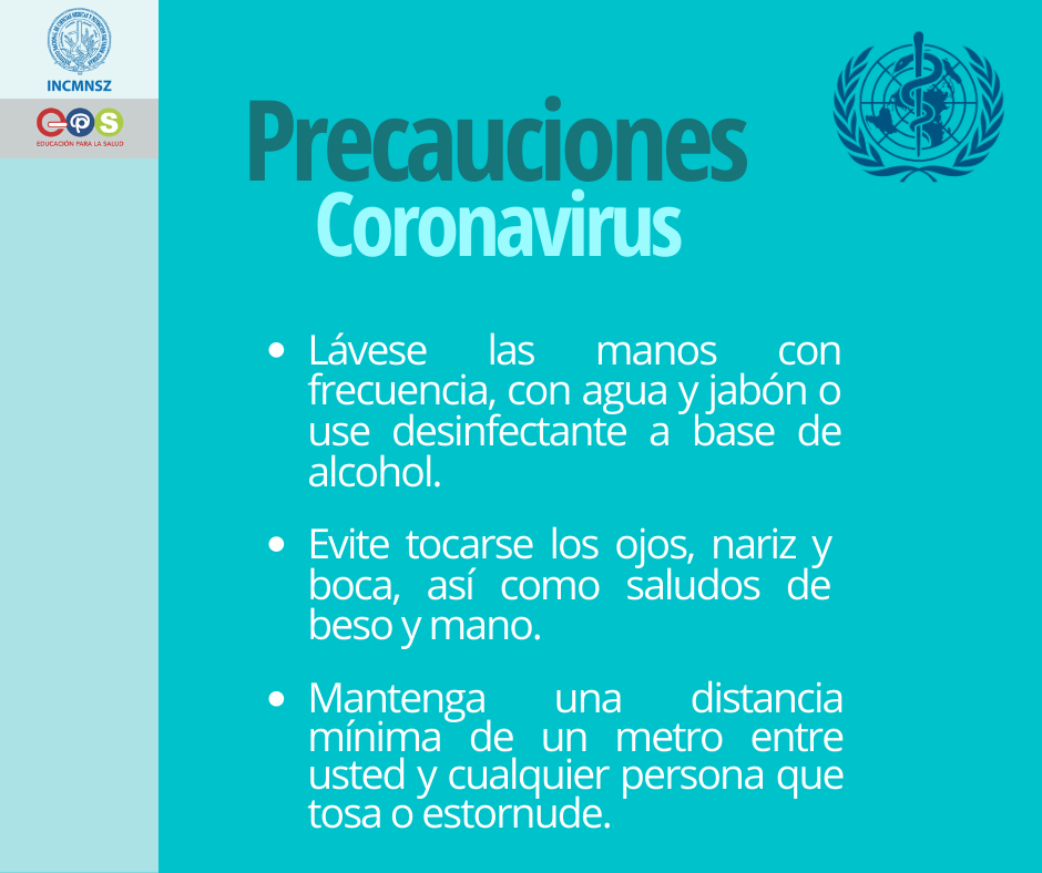 Precauciones Coronavirus 1