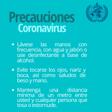 Precauciones Coronavirus 1
