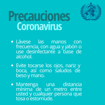 Precauciones Coronavirus 1