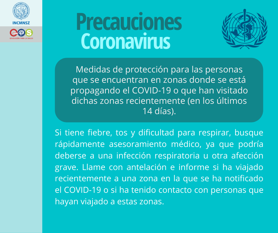 Precauciones Coronavirus 3