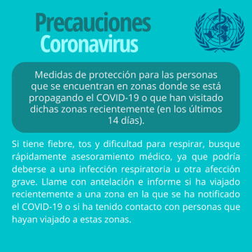 Precauciones Coronavirus 3