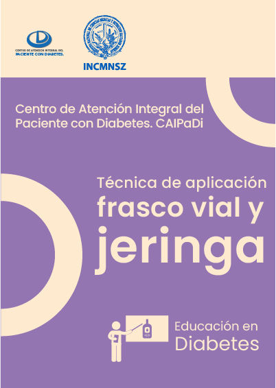 Técnica de aplicación frasco vial y jeringa