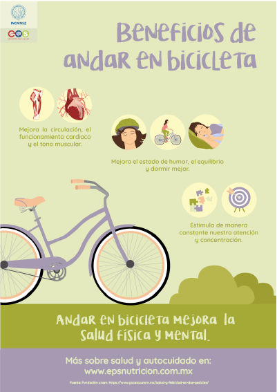 Beneficios de andar en bicicleta