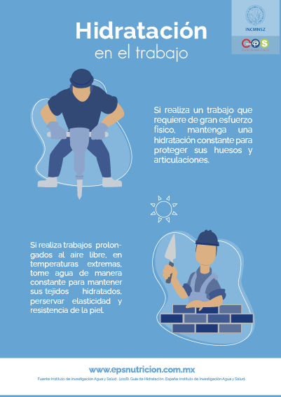 Hidratación en el trabajo