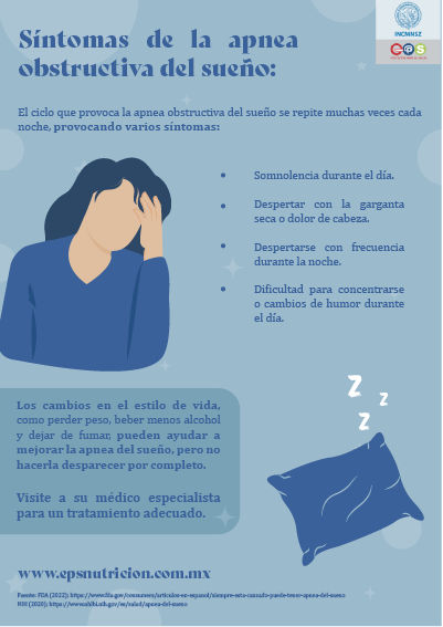Síntomas de la apnea obstructiva del sueño